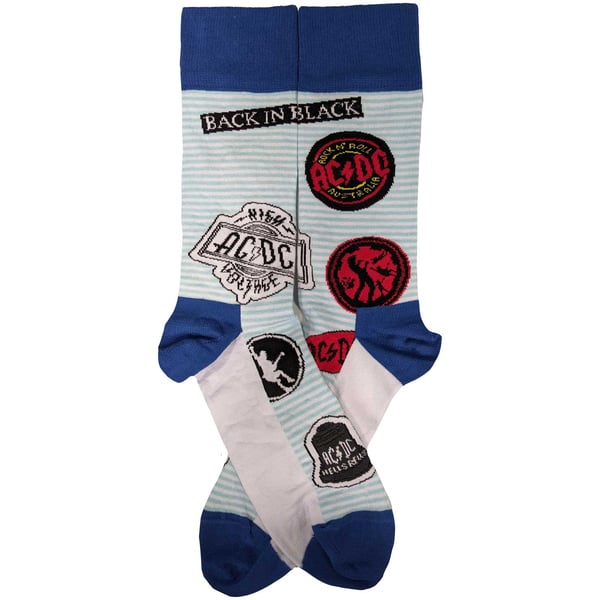 AC/DC Unisex Adult Icons Socks