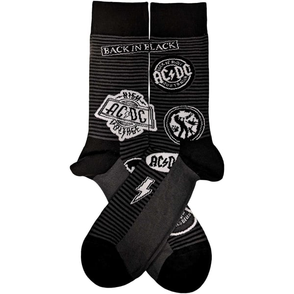 AC/DC Unisex Adult Icons Socks