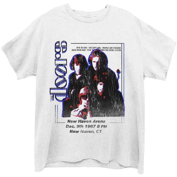 The Doors Unisex Adult New Haven Cotton T-Shirt