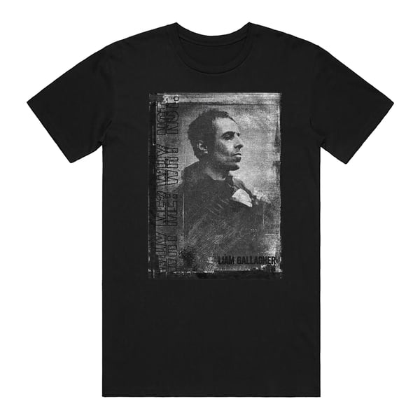 Liam Gallagher Unisex Adult Monochrome Cotton T-Shirt