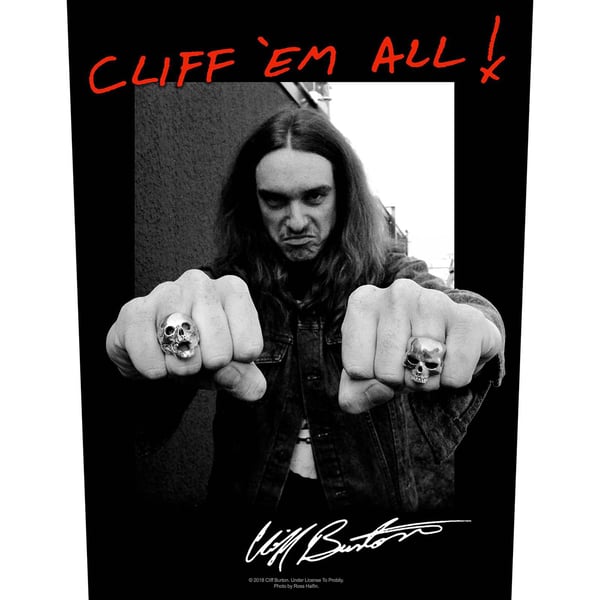 Metallica Cliff ´Em All! Patch
