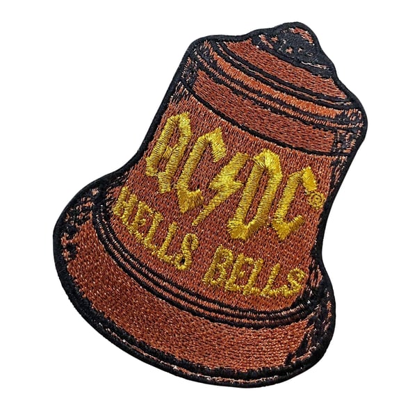 AC/DC Hells Bells Double Sided Patch Keyring