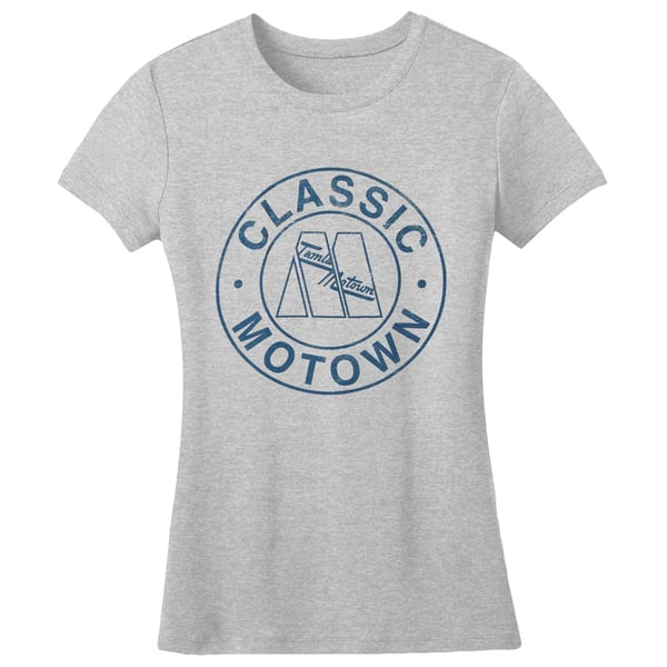 Motown Records Womens/Ladies Classic Circle Cotton T-Shirt