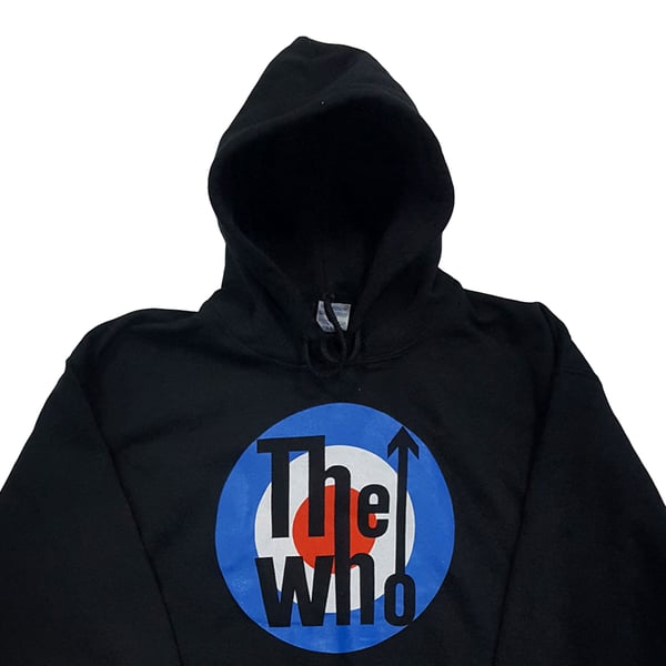 The Who Unisex Hoodie med klassisk logo til voksne