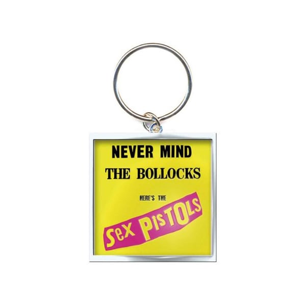 Sex Pistols Never Mind The Bollocks Photo Print Keyring