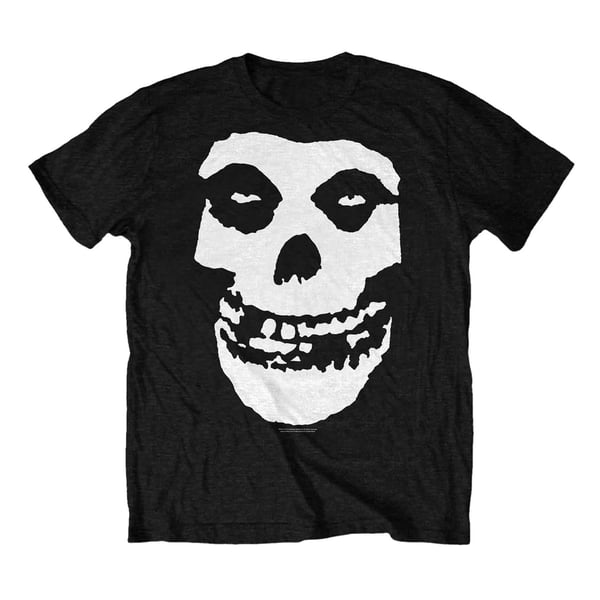 Misfits Unisex Aikuisten Fiend Skull Puuvilla T-paita