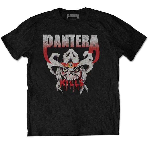 Pantera Unisex aikuisten Kills Tour 1990 puuvillainen T-paita