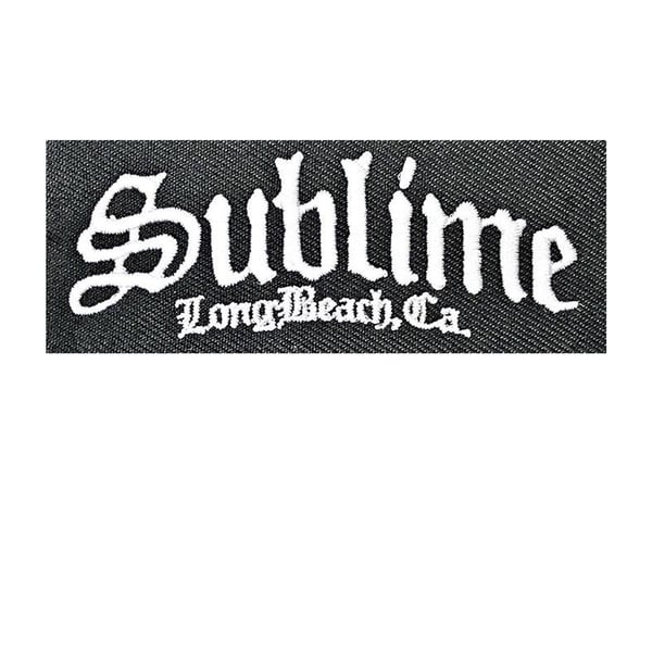 Sublime Long Beach C.A Kaksipuolinen Paikkalogo Avaimenperä