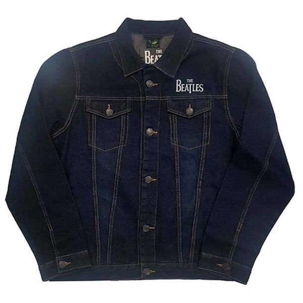 The Beatles Unisex Adult Logo Denim Jacket