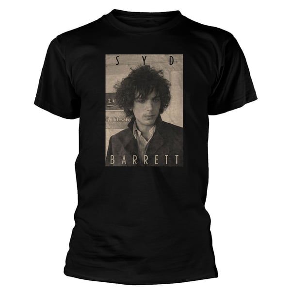 Syd Barrett Unisex Adult Sepia Cotton T-Shirt