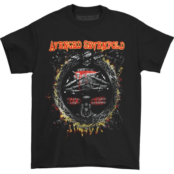 Avenged Sevenfold Unisex T-shirt til voksne med drikkevarer