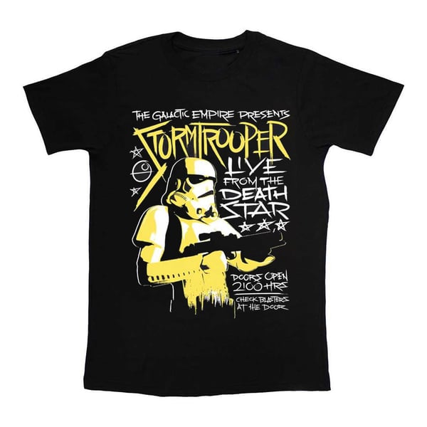 Star Wars Unisex Aikuisten Rock Stormtrooper Puuvilla T-paita