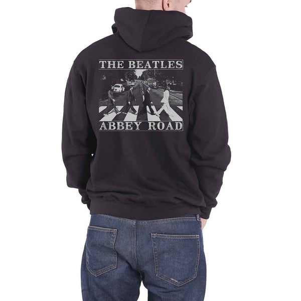 The Beatles Unisex Aikuisten Abbey Road Täysvetoketjuhuppari