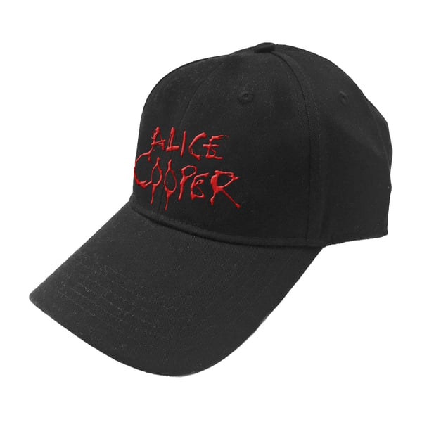 Alice Cooper Unisex Adult Dripping Logo Baseball Cap