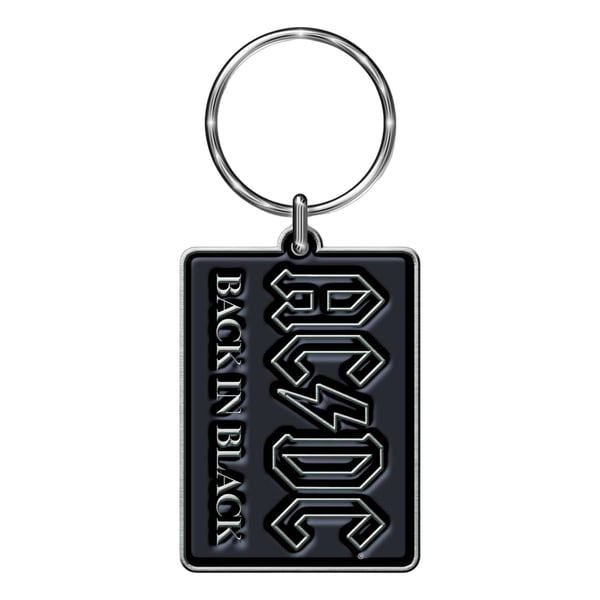 AC/DC Back In Black Keyring