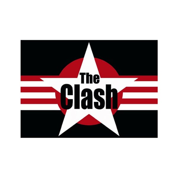The Clash Stars & Stripes Postcard