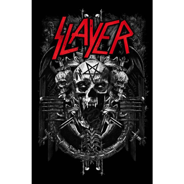 Slayer Demonic Textile Poster