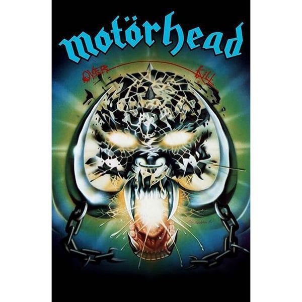 Motorhead Overkill Polyester Poster Motorhead Overkill Polyester Poster