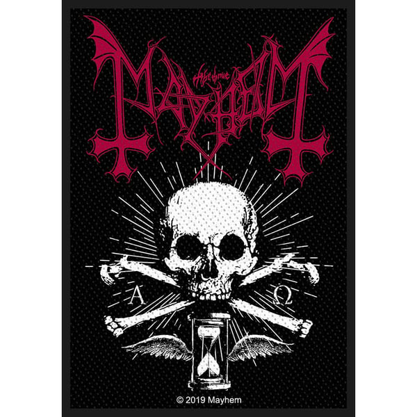 Mayhem Alpha Omega Daemon Woven Patch