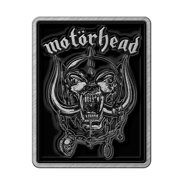 Motorhead Logo Enamel War Pig Badge