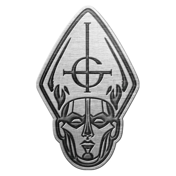 Ghost Papa Head Badge