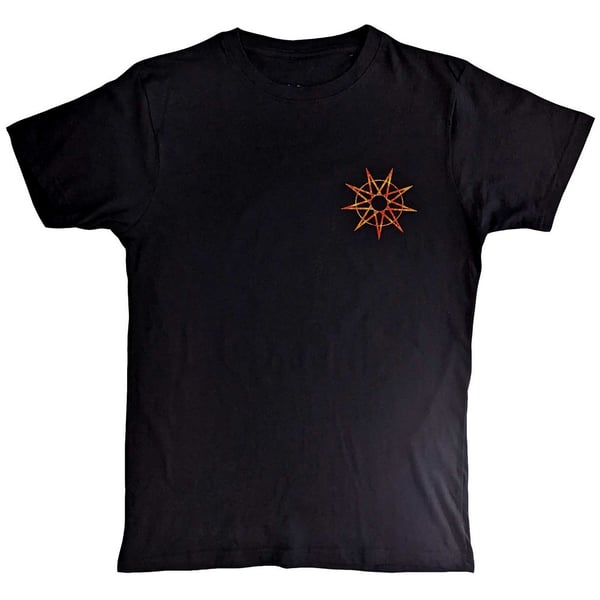 Slipknot Unisex Adult The End, So Far Flames Logo Cotton T-Shirt