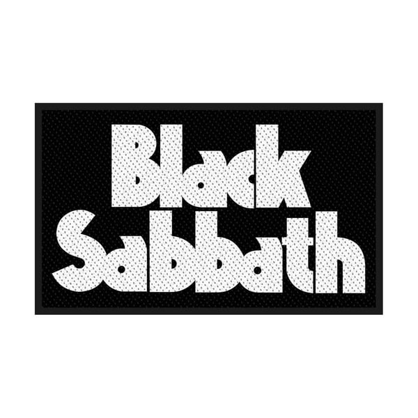 Black Sabbath Polyester Logo Patch
