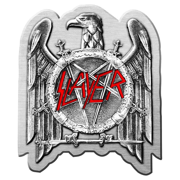 Slayer Logotyp Emalj Örnmärke Slayer Logotyp Emalj Örnmärke