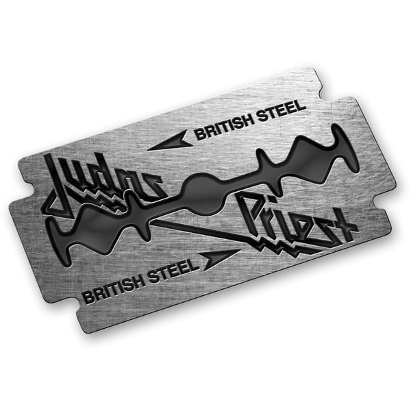 Judas Priest British Steel Badge