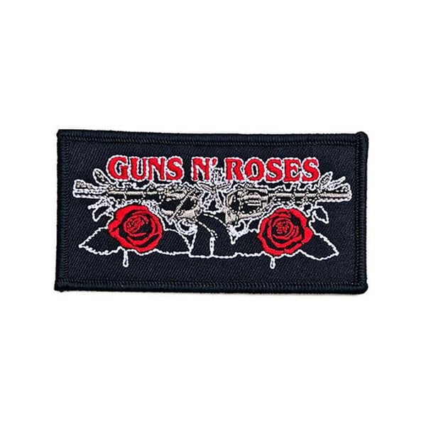 Guns N Roses Vintage Pistols Iron On Patch