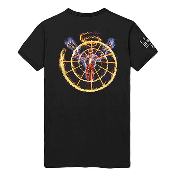 Tool Unisex Adult Flame Spiral T-Shirt