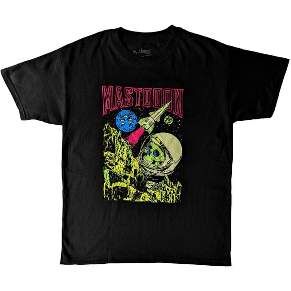 Mastodon Childrens/Kids Space Colorization Cotton T-Shirt