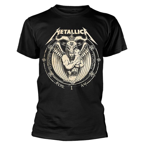 Metallica Unisex Aikuisten Darkness Son Selkäpainatus Puuvilla T-paita