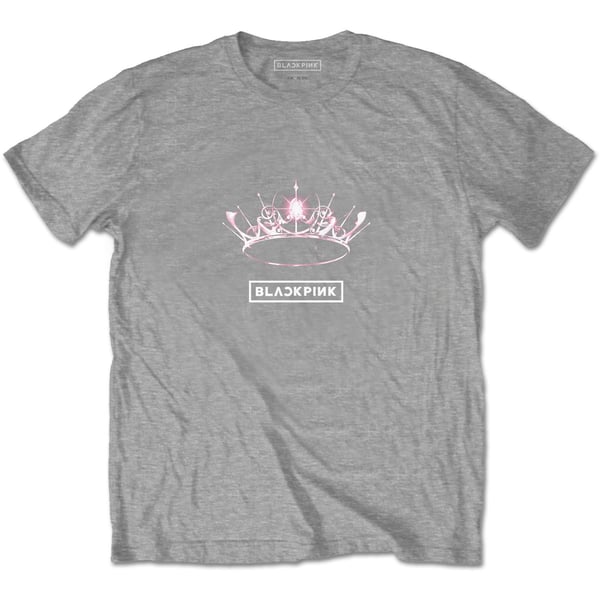 BlackPink Unisex Aikuisten The Album Crown T-paita