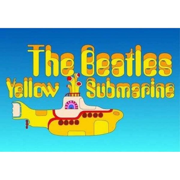 The Beatles Yellow Submarine Postcard
