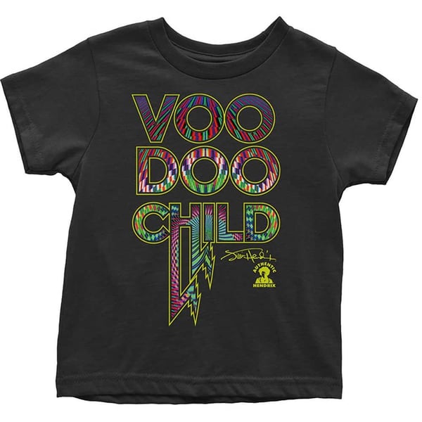 Jimi Hendrix Lasten Voodoo Child Puuvillainen T-paita Jimi Hendrix Lasten Voodoo Child Puuvillainen T-paita