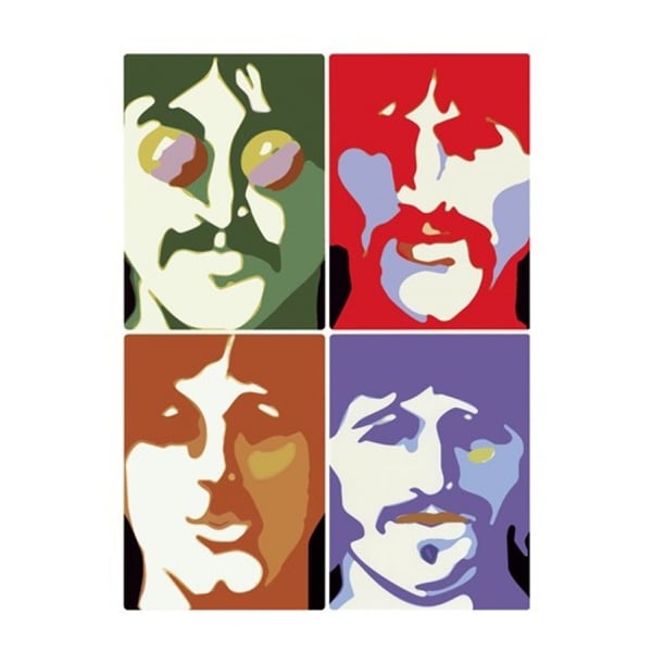 The Beatles Yellow Submarine -postikortti