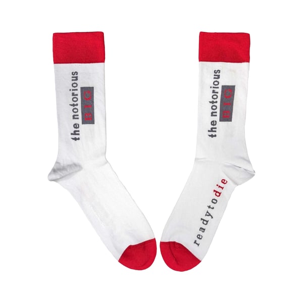 Biggie Smalls Unisex Adult Ready To Die Socks