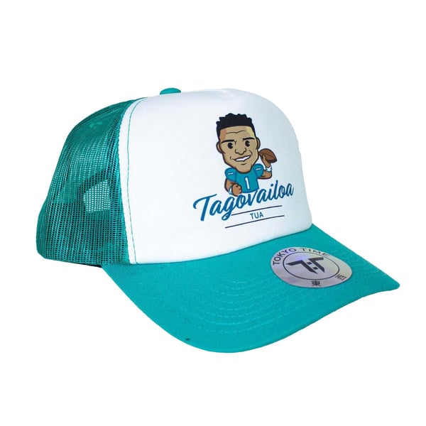 Tokyo Time Unisex Adult Tua Tagovalioa NFLPA Mesh Back Trucker Cap