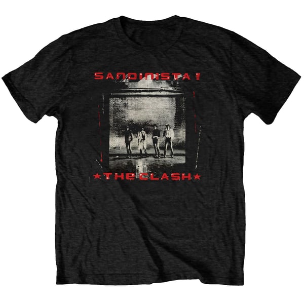 The Clash Unisex Vuxen Sandinista! T-shirt