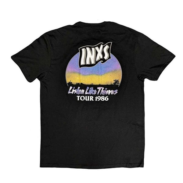 INXS Unisex aikuisten Listen Like Thieves Tour T-paita