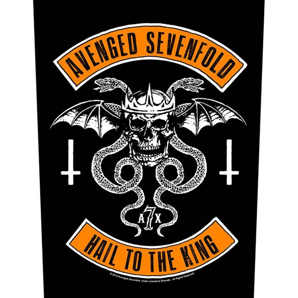 Avenged Sevenfold Biker Patch