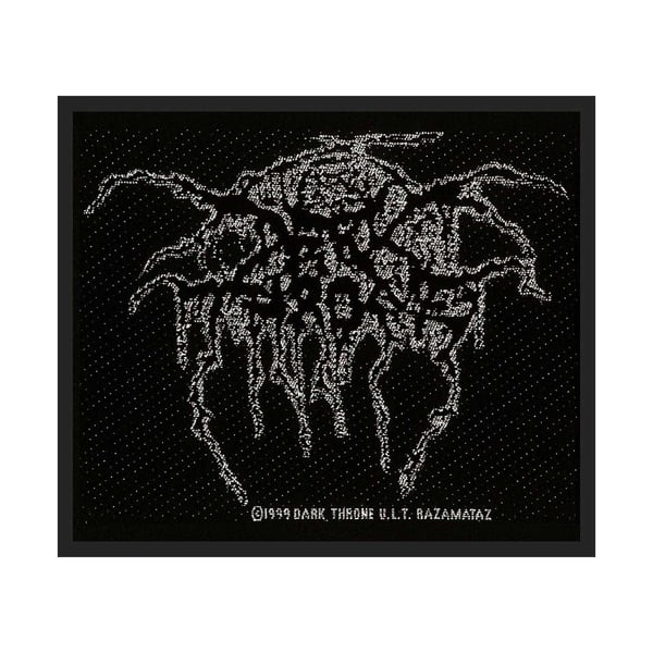 Darkthrone Lurex Woven Logo Patch