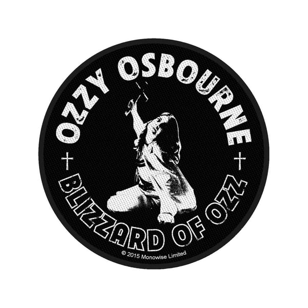 Ozzy Osbourne Blizzard Of Ozz Standard Patch