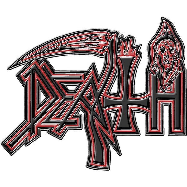 Death Human Enamel Logo Badge