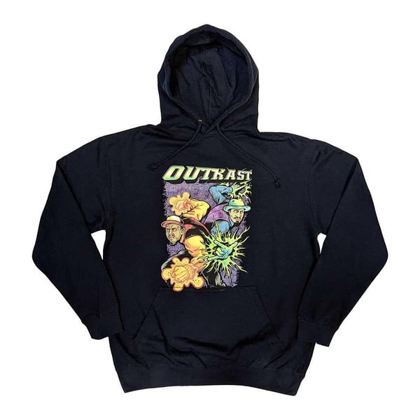 Outkast Unisex Aikuisten Supersankarihuppari Outkast Unisex Aikuisten Supersankarihuppari