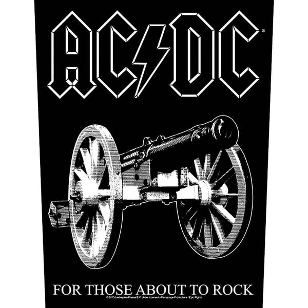 AC/DC For Those About To Rock Patch