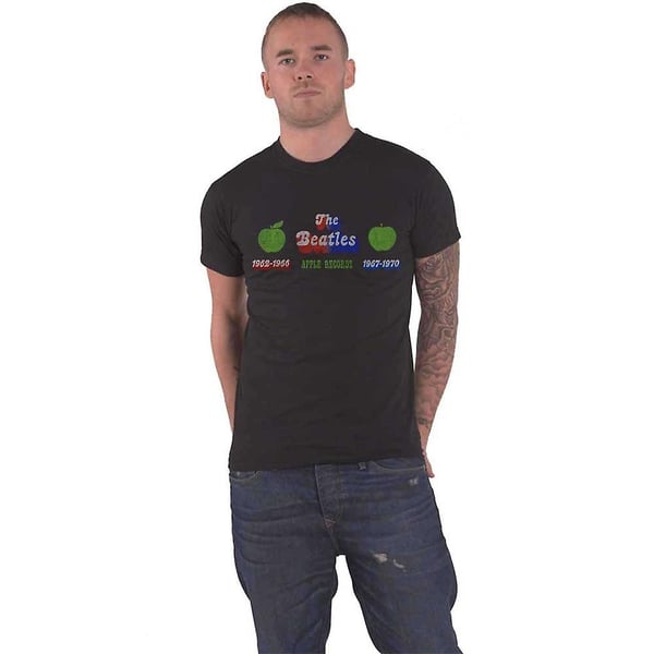 The Beatles Unisex Adult Apple Years T-Shirt