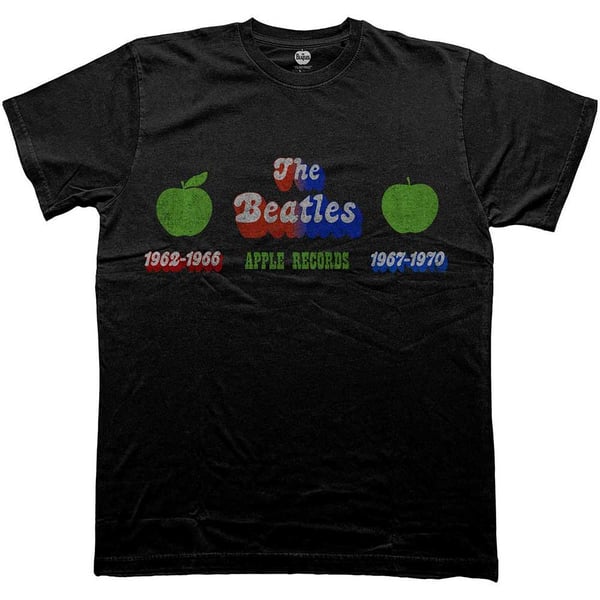 The Beatles Unisex Adult Apple Years T-Shirt