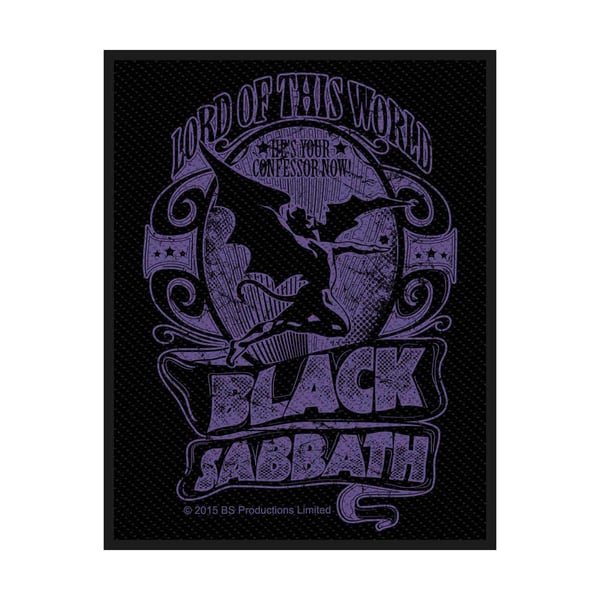 Black Sabbath Lord Of This World Standard Patch